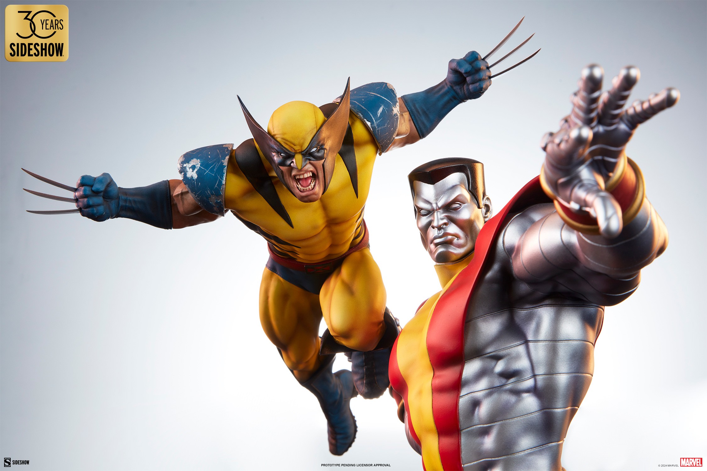 FASTBALL SPECIAL : COLOSSUS & WOLVERINE statue Fastball-special-colossus-and-wolverine-statue_marvel_gallery_65bd7b9cd716f