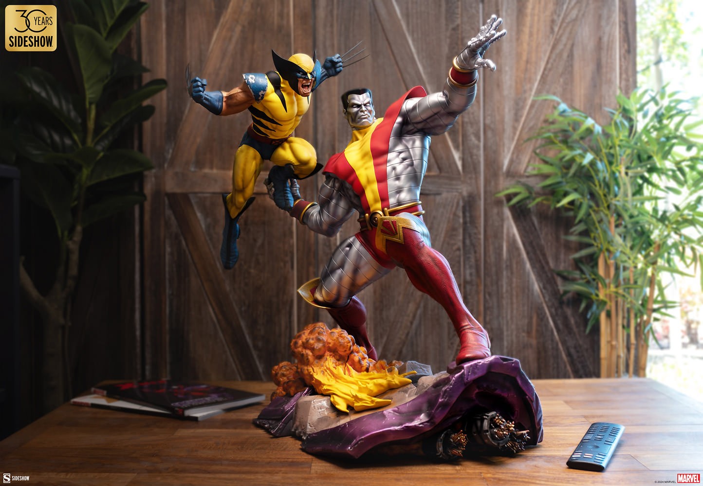 Fastball Special: Colossus & Wolverine Statue by Sideshow