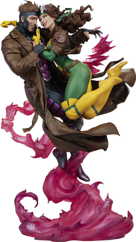 Marvel Rogue & Gambit Statues  (Prototype Shown) View 19