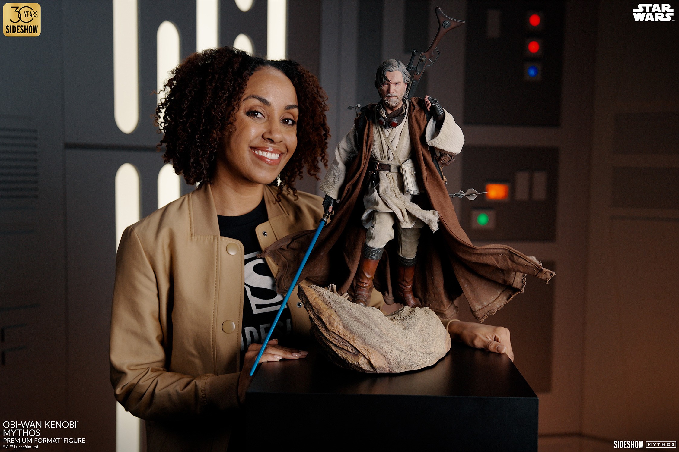 Star Wars Obi-Wan Kenobi Mythos Premium Format™ Figure  (Prototype Shown) View 1