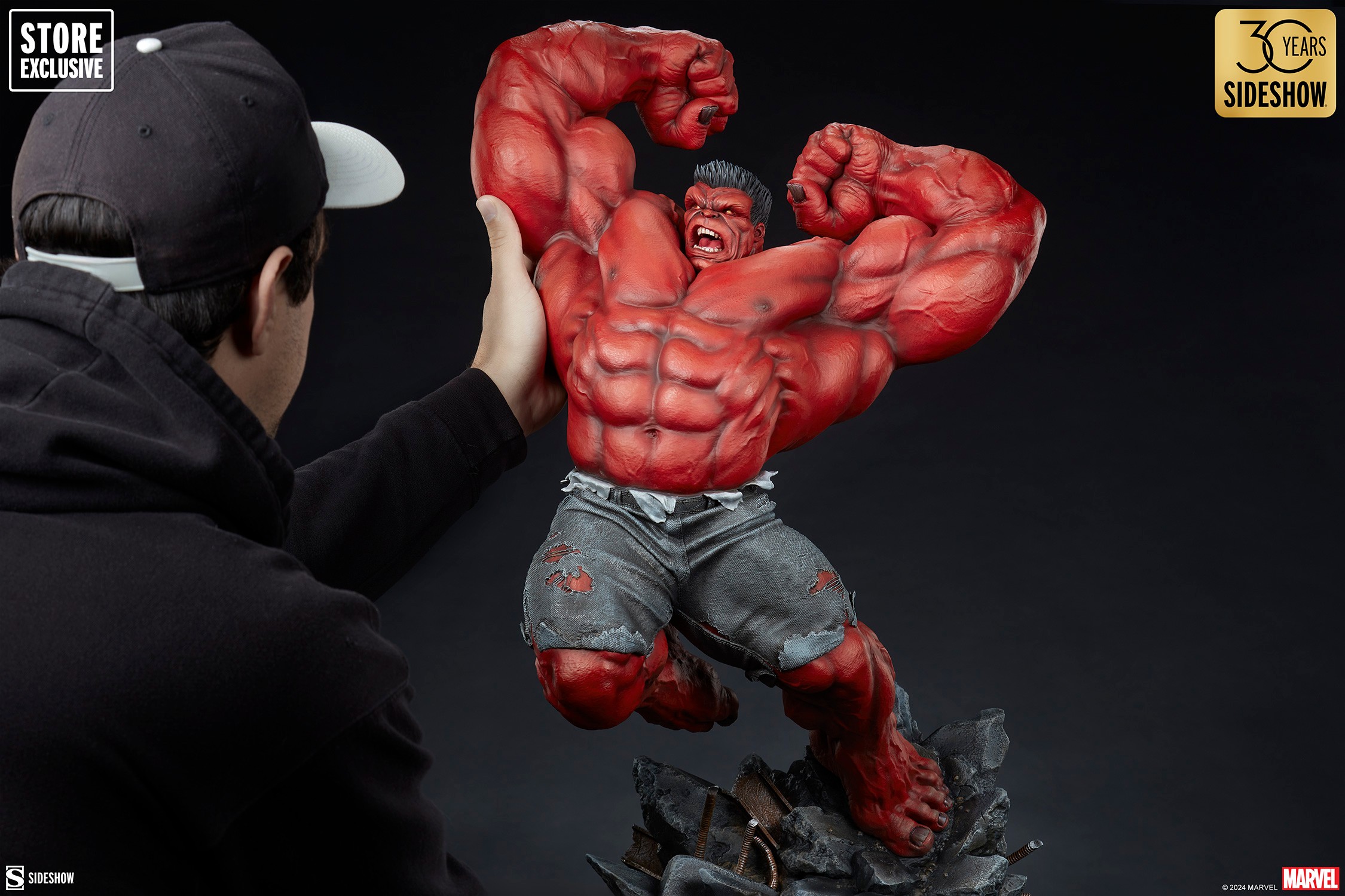 Red hulk figure shop