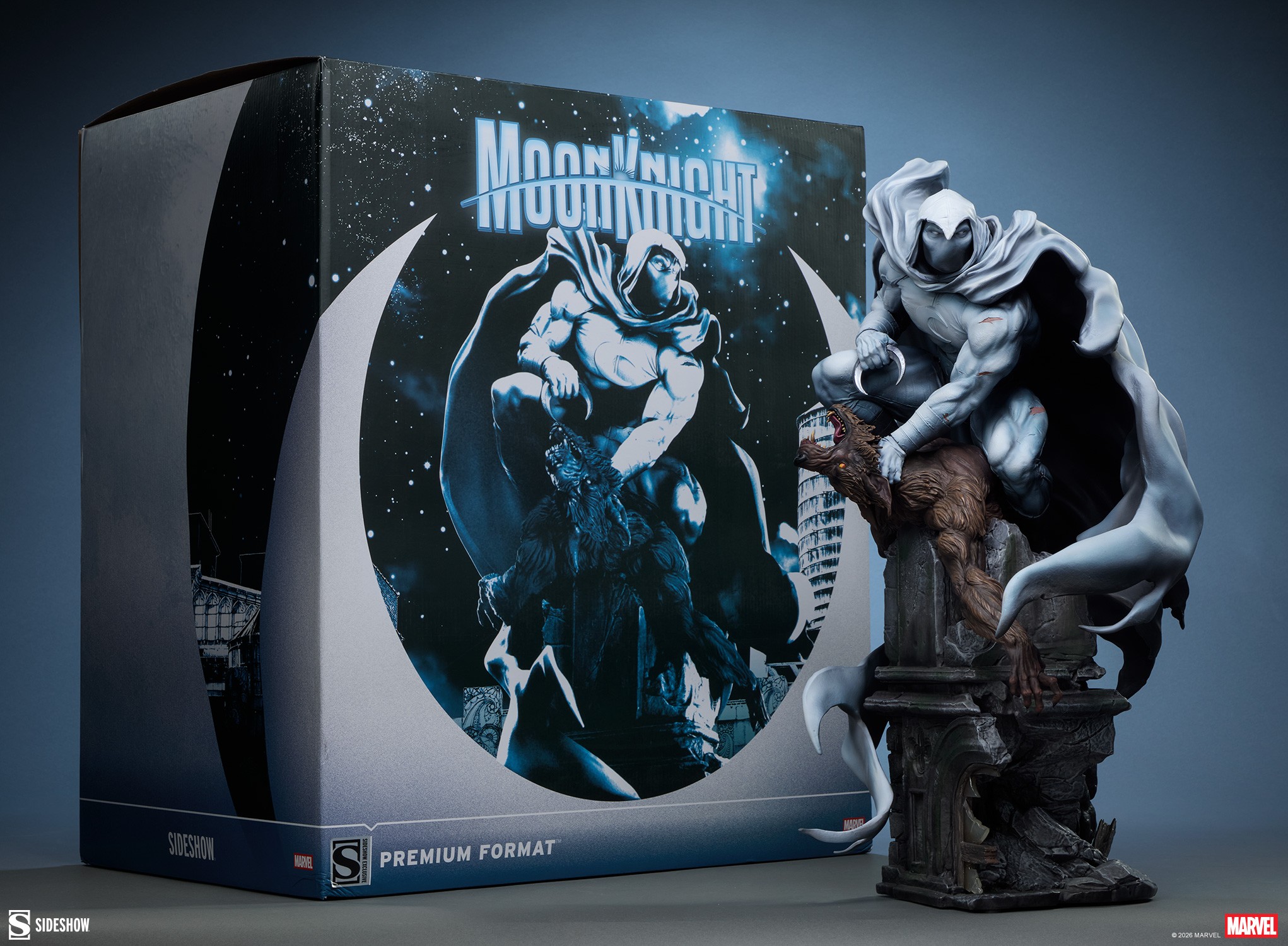 Marvel Moon Knight Premium Format™ Figure  Collector Edition (Prototype Shown) View 6