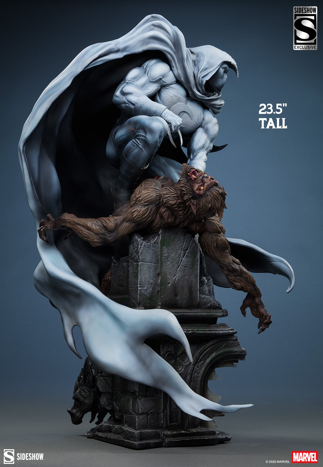 Marvel Moon Knight Premium Format™ Figure  Exclusive Edition (Prototype Shown) View 4