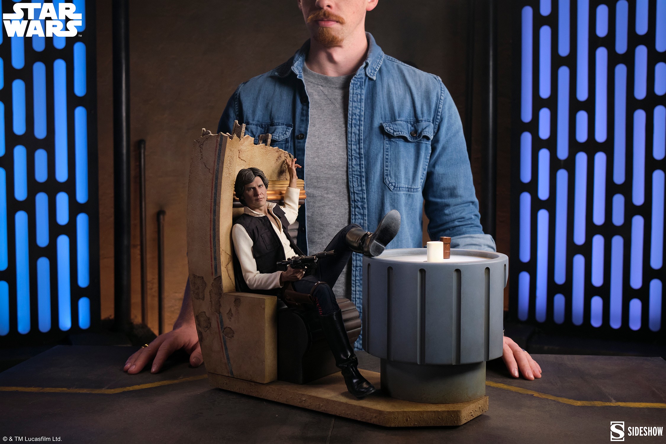 Star Wars Han Solo™: Sorry About the Mess Premium Format™ Figure  (Prototype Shown) View 1