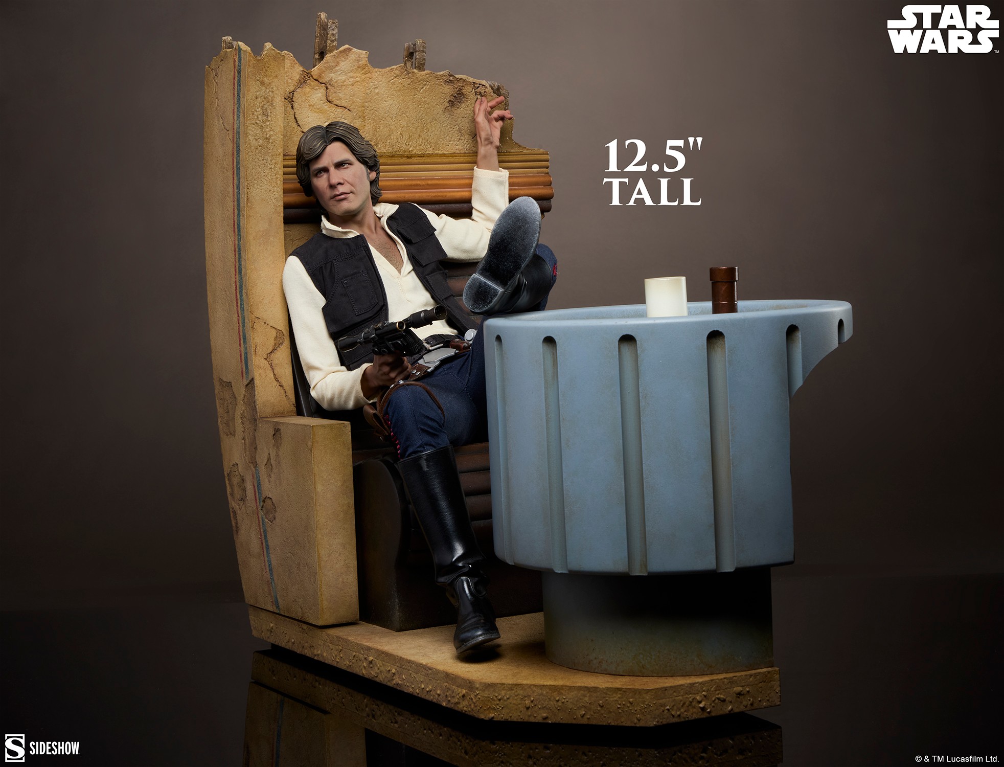 Star Wars Han Solo™: Sorry About the Mess Premium Format™ Figure  (Prototype Shown) View 8