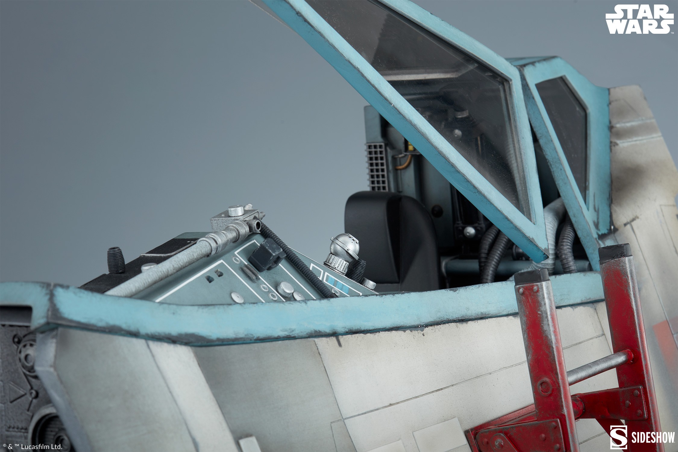 Star Wars Luke Skywalker™ & X-Wing: Red Five, Standing By Premium Format™ Figure  (Prototype Shown) View 14