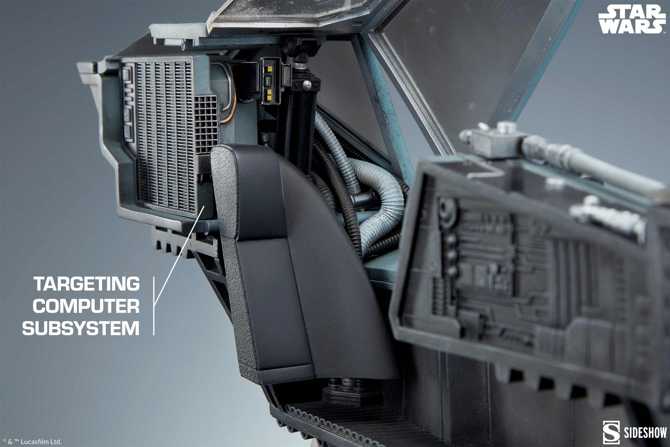 Star Wars Luke Skywalker™ & X-Wing: Red Five, Standing By Premium Format™ Figure  (Prototype Shown) View 16