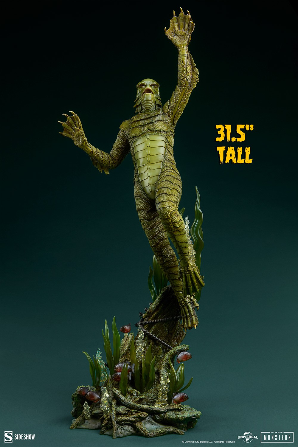 Universal Monsters Creature from the Black Lagoon Premium Format™ Figure  (Prototype Shown) View 7
