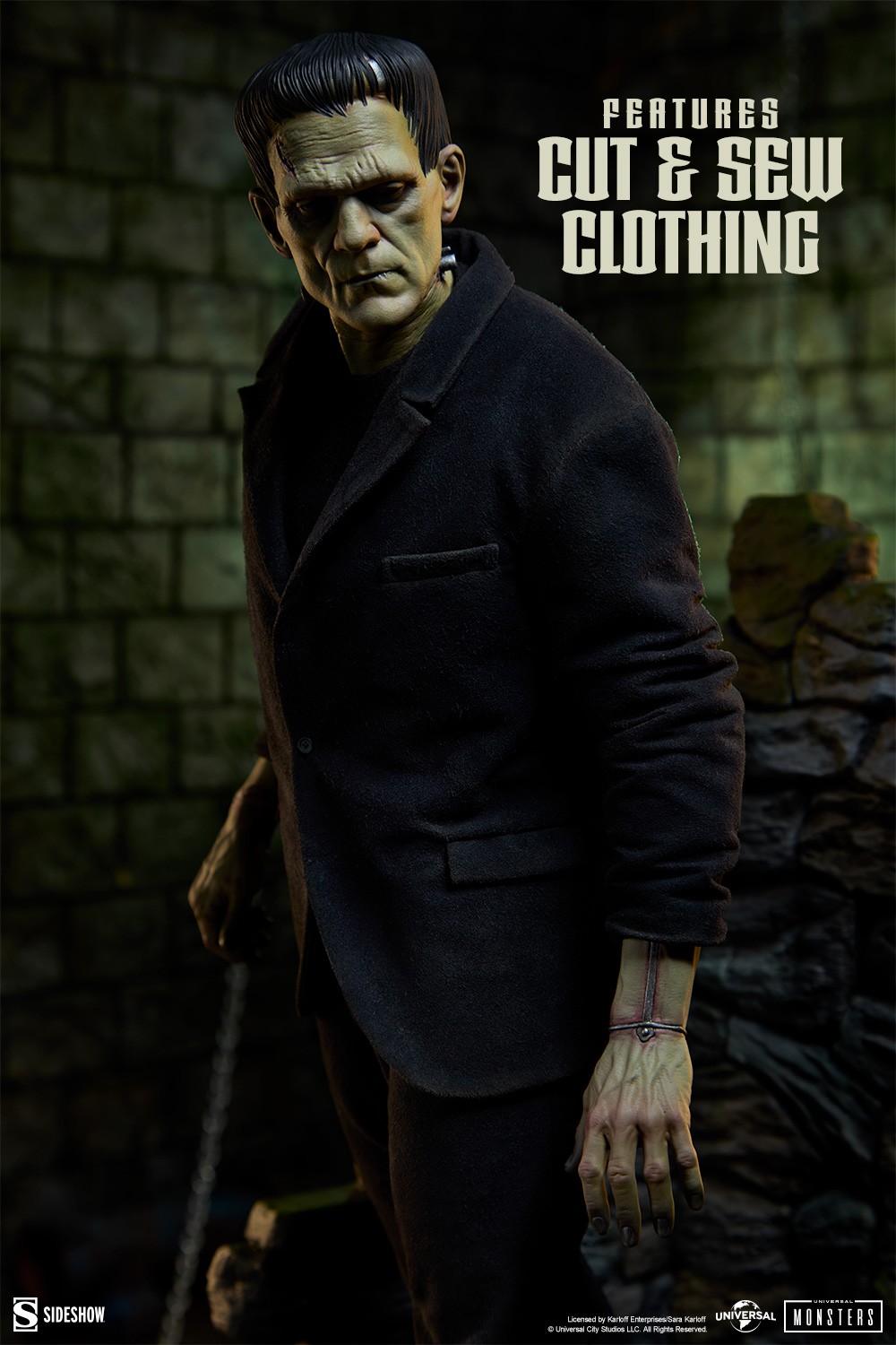 Universal Monsters Frankenstein Premium Format™ Figure  (Prototype Shown) View 4