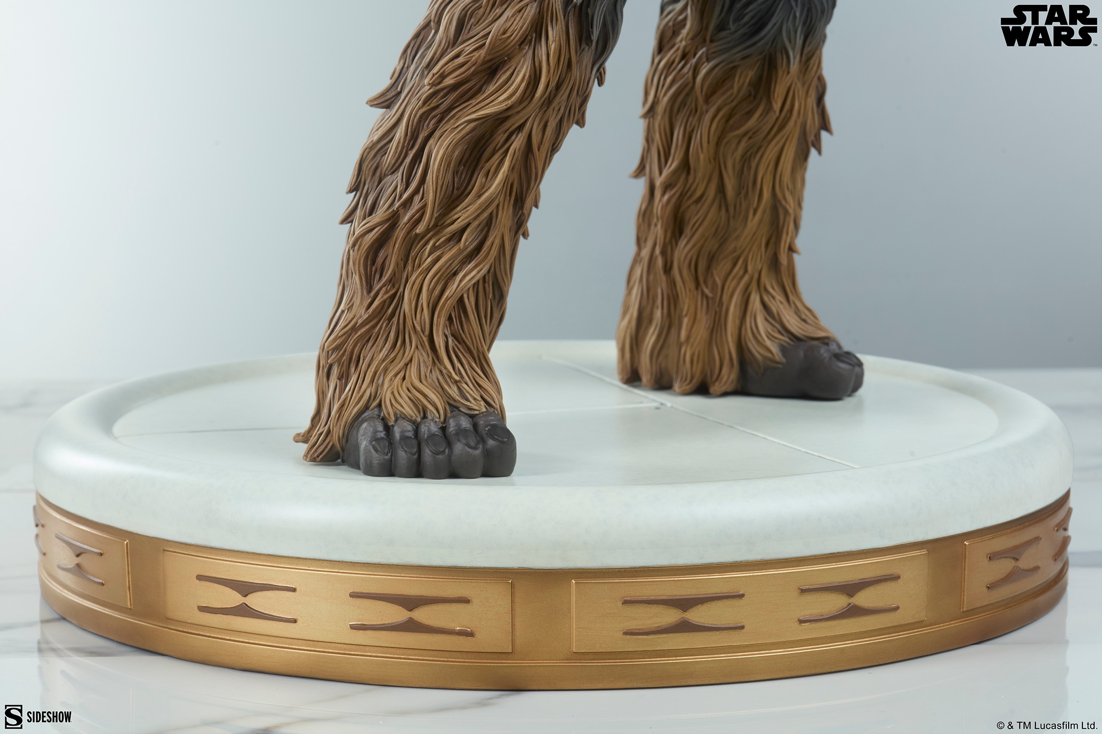 Star Wars Chewbacca™ and C-3PO™ Premium Format™ Figure  (Prototype Shown) View 15