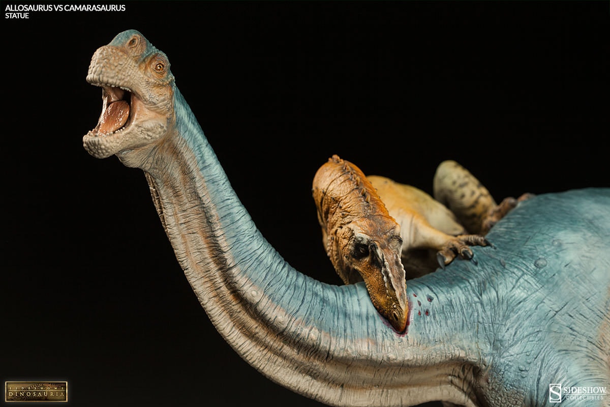 Dinosauria Allosaurus vs Camarasaurus Statues  (Prototype Shown) View 10