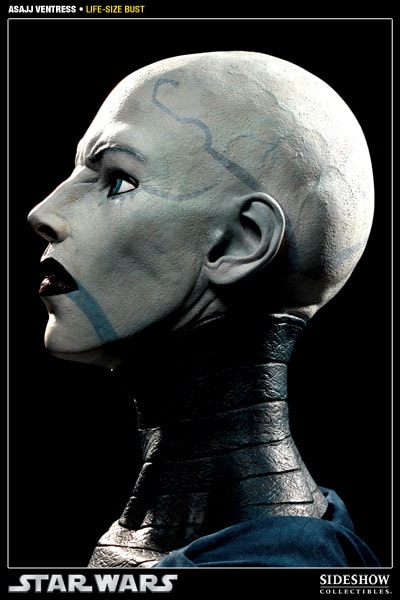 Star Wars Asajj Ventress Life-Size Bust  View 6