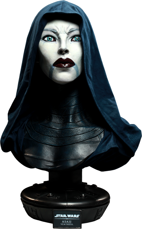 Star Wars Asajj Ventress Life-Size Bust  View 12