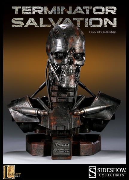 Terminator T:600 Life-Size Bust  View 7