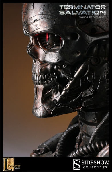 Terminator T:600 Life-Size Bust  View 8