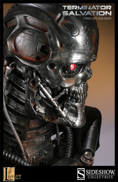 T-600 Terminator Endoskeleton Life-Size Bust by Sideshow