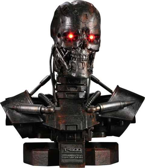 T-600 Terminator Endoskeleton Life-Size Bust by Sideshow