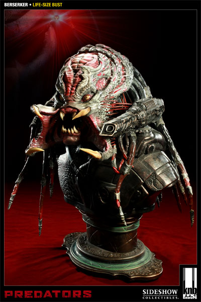 【T-ポイント5倍】 Predator The Sideshow by Bust Life-Size Predator Berserker キャラクター