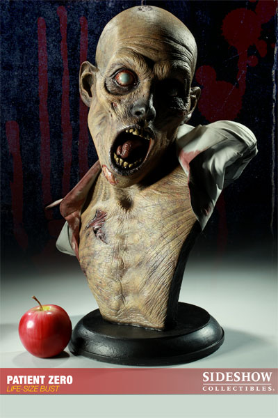 The Dead Patient Zero Life-Size Bust  View 2