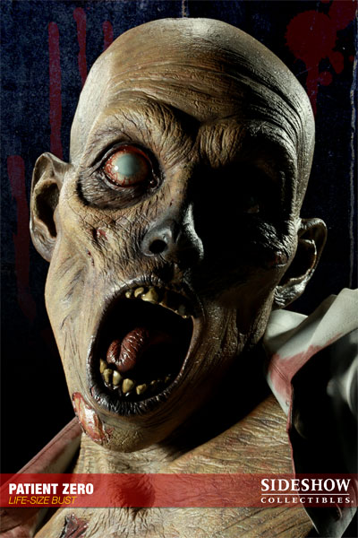 The Dead Patient Zero Life-Size Bust  View 3