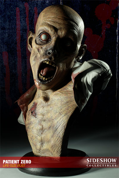 The Dead Patient Zero Life-Size Bust  View 4