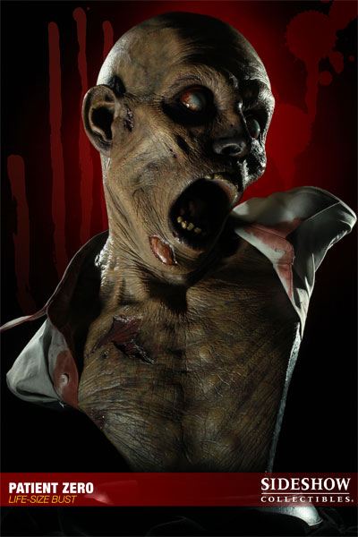 The Dead Patient Zero Life-Size Bust  View 9