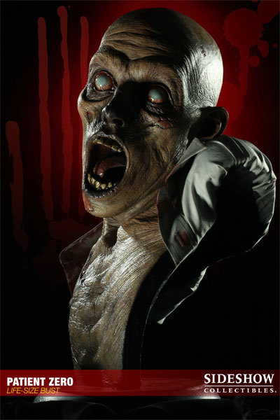 The Dead Patient Zero Life-Size Bust by Sideshow Collectibles