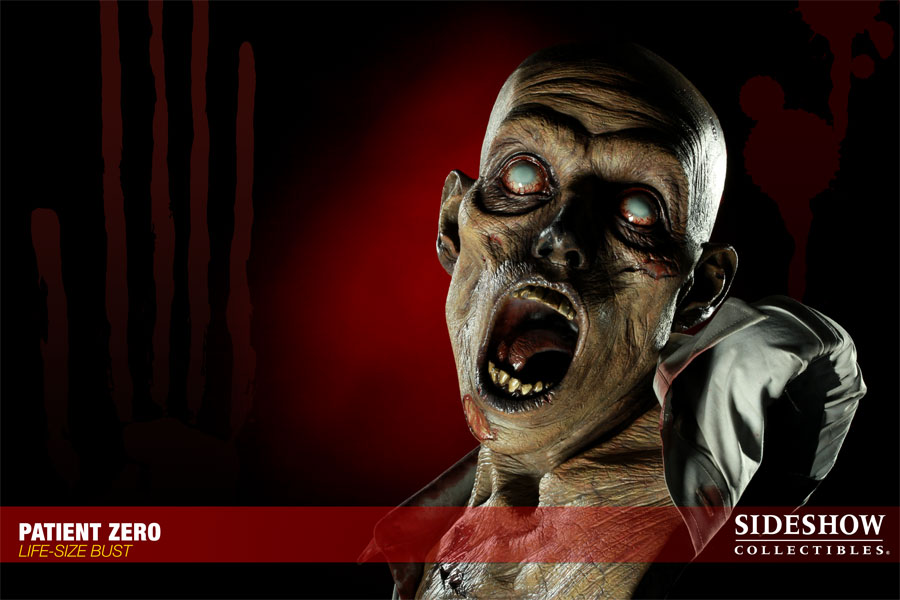 The Dead Patient Zero Life-Size Bust by Sideshow Collectibles