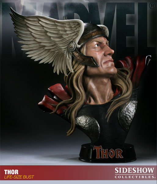 Marvel Thor Life-Size Bust  View 2