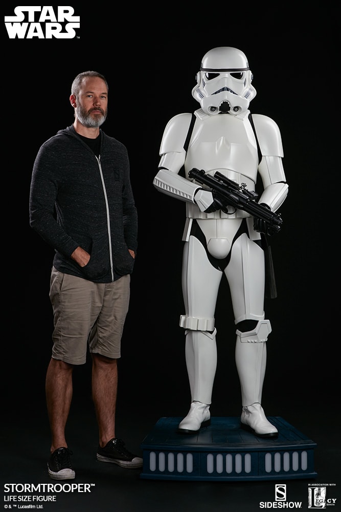 Star Wars Stormtrooper Life-Size Figure by Sideshow Collect