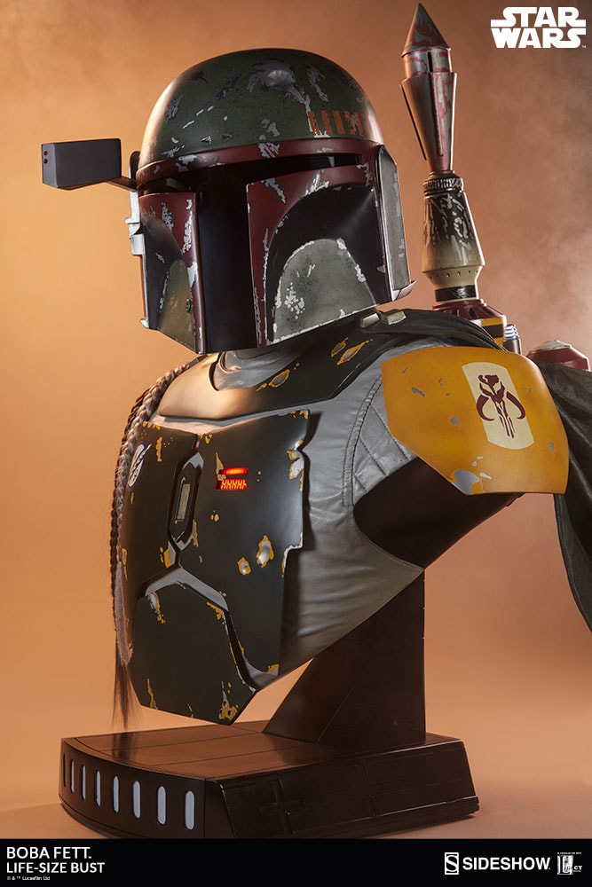 Sideshow boba fett bust new arrivals