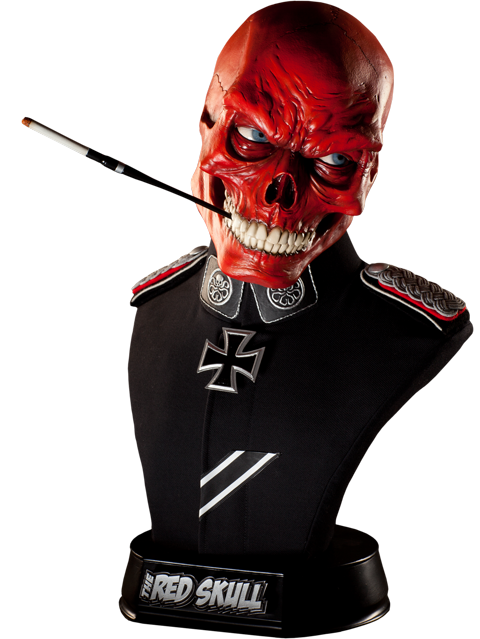 SIDESHOW EXCLUSIVE RED SKULL LEGENDARY SCALE BUST 125/150
