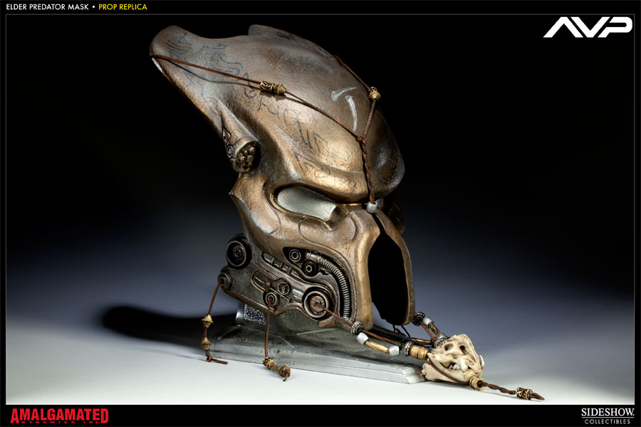 Alien VS Predator Elder Predator Ceremonial Mask Prop Replica  View 5
