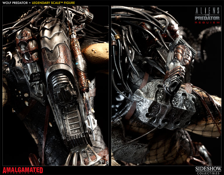 Aliens VS Predator Requiem Wolf Predator Legendary Scale TM