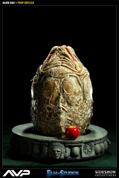 【年中無休】 Egg Alien Predator VS Alien Prop Collect Sideshow by Replica SF・ファンタジー・ホラー
