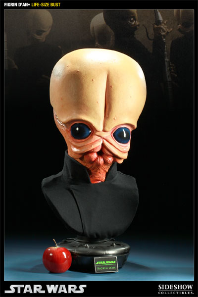 Star Wars Figrin Dan Life-Size Bust  View 2