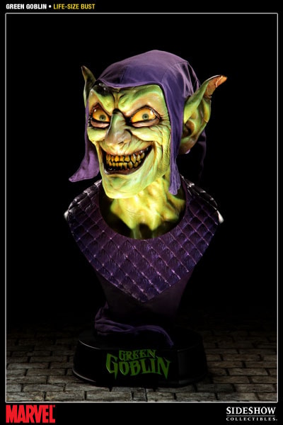 Marvel Green Goblin Life-Size Bust  View 1