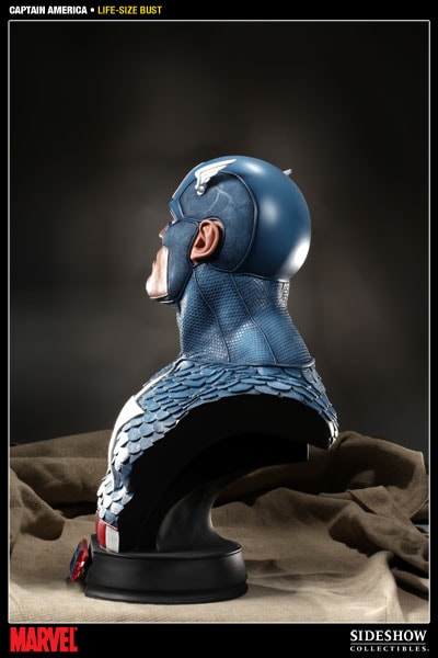 Marvel Captain America Life-Size Bust  View 5