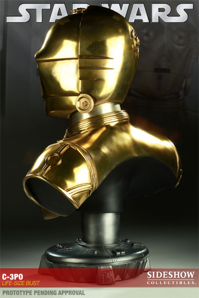 C-3PO Life-size Bust by Sideshow Collectibles - YouTube