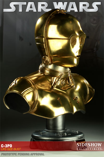 Star Wars C-3PO Life-Size Bust  View 9
