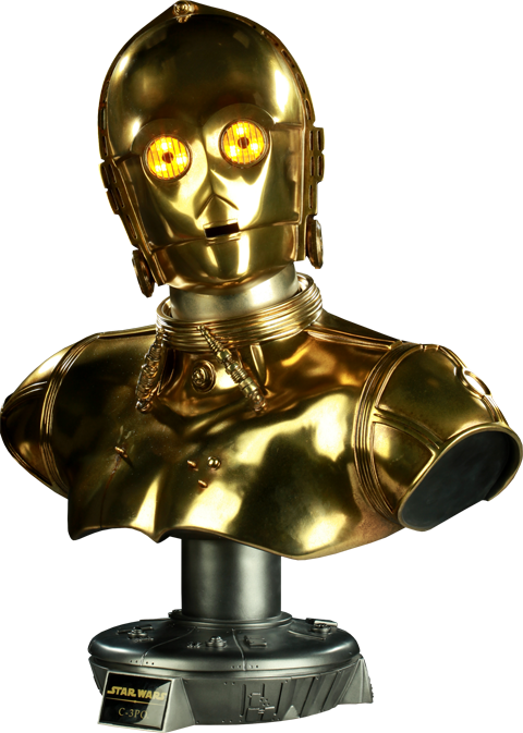 素晴らしい品質 C-3PO Wars Star Life-Size Collectibles Sideshow by Bust C-3PO