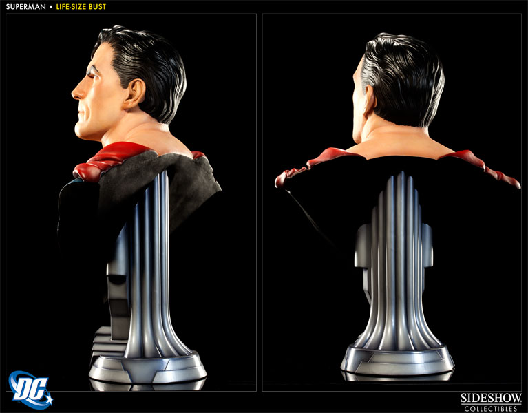 DC Comics Superman Life-Size Bust by Sideshow Collectibles