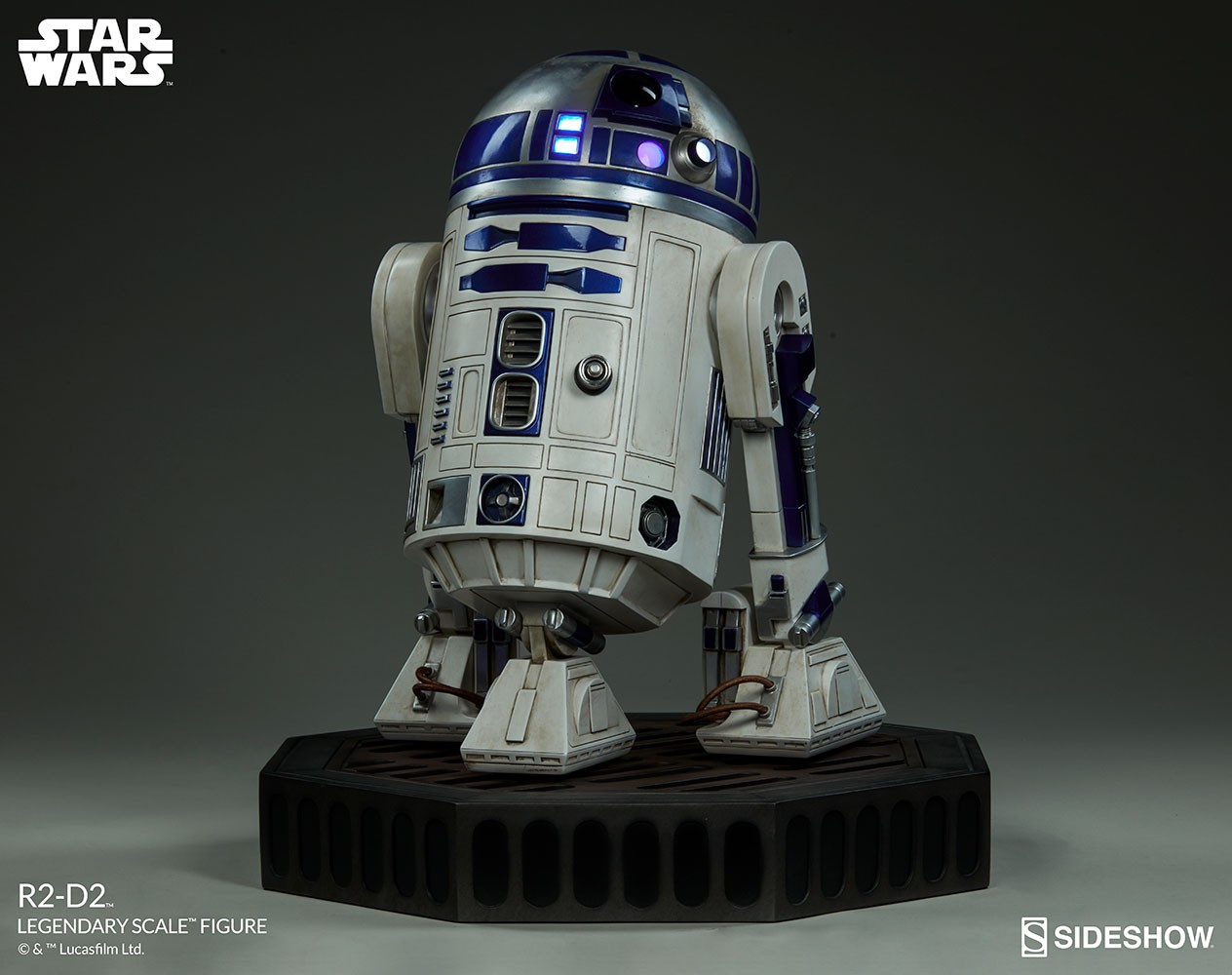 公式サイト Legendary R2-D2 Wars Star Scale(TM) Colle Sideshow by Figure R2-D2