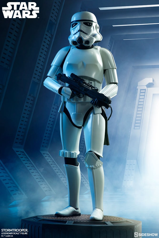 Star Wars Stormtrooper Legendary Scale TM Figure by Sidesho