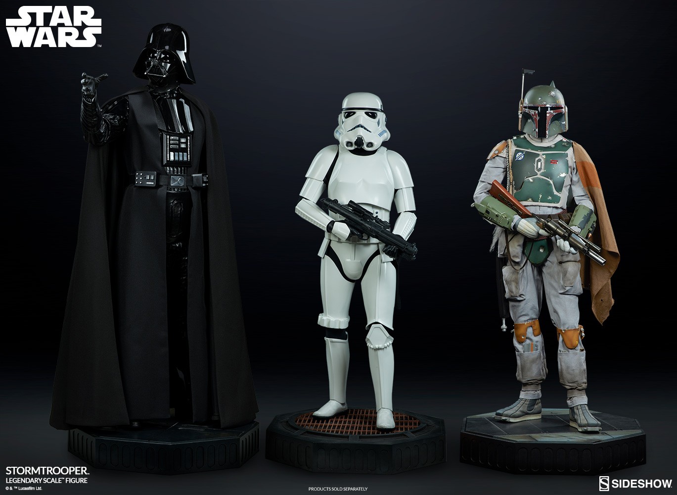 Star Wars Stormtrooper Legendary Scale TM Figure by Sidesho