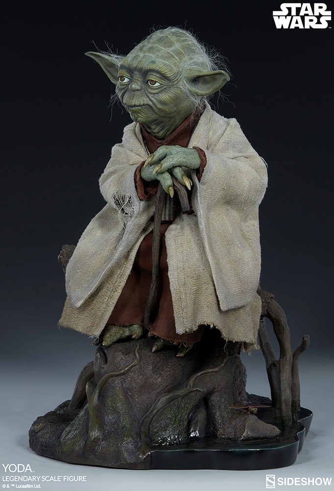 初期不良には対応できません「スター・ウォーズ」1/6　ヨーダ（ジェダイ・マスター）　SIDESHOW