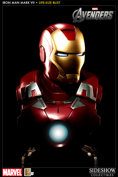 MARVEL - SIDESHOW サイドショウ アイアンマン ライフサイズバスト 1/1 MARVEL - SIDESHOW サイドショウ アイアンマン ライフサイズ