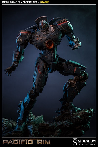 Pacific Rim Gipsy Danger: Pacific Rim Statues by Sideshow