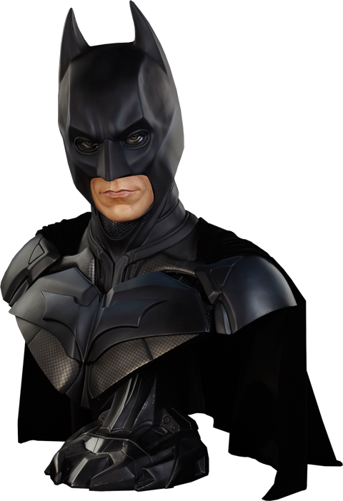 DC Comics Batman The Dark Knight Life-Size Bust by Sideshow