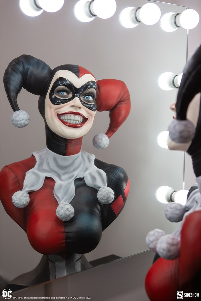 Harley Quinn Life Size Bust by Sideshow Collectibles Sideshow